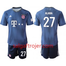 FC Bayern München Fodboldtrøjer ALABA 27 Børn 3. sæt 2018/19 Kort ærmer